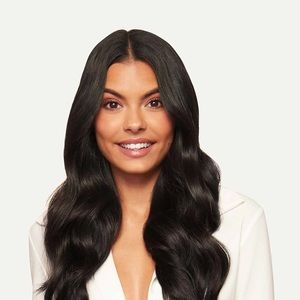 Luxy Hair Off Black Clip in extensions